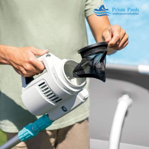INTEX เครื่องดูดฝุ่นใต้น้ำไร้สาย ZR200 Rechargeable Pool Vacuum - 2